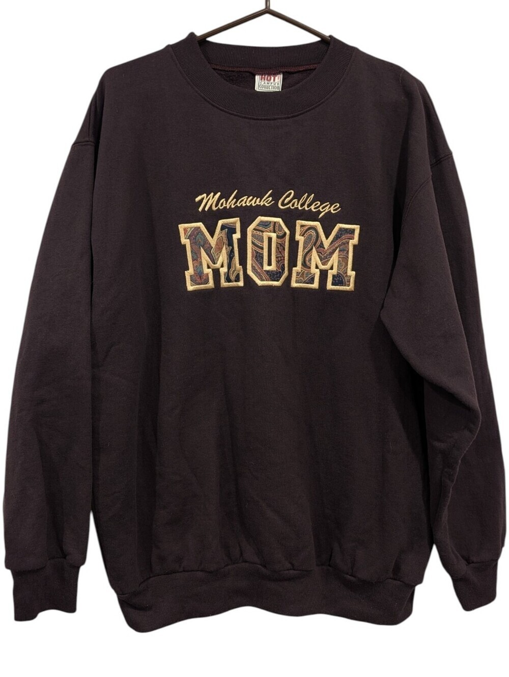Vintage Mohawk College Mom Crewneck Sweatshirt XL Canada Made